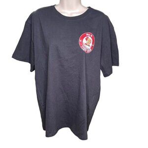 Vintage Ms Teddy Bear Souvenir Black T Shirt Top Size Large u